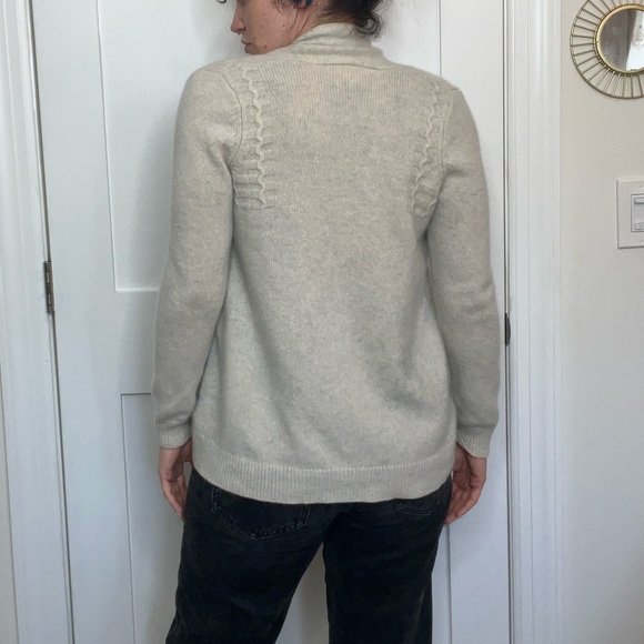 Soft Romantic Cream Curtain Cardigan - Picture 9 of 10